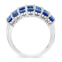 Tanzanite Matrix Cluster Ring (2-5/8 ct. t.w.) in Sterling Silver