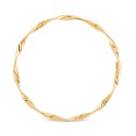 Twisted Bangle Bracelet in 10k Gold