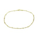 Ankle Bracelet in 18k Gold-Plated Sterling Silver Ankle Bracelet in 18k Gold-Plated Sterling Silver