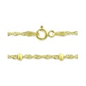 Ankle Bracelet in 18k Gold-Plated Sterling Silver