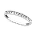 Diamond Channel Band (1/4 ct. t.w.) in 14k White or Yellow Gold