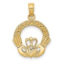 Charm Pendant in 14K Yellow Gold