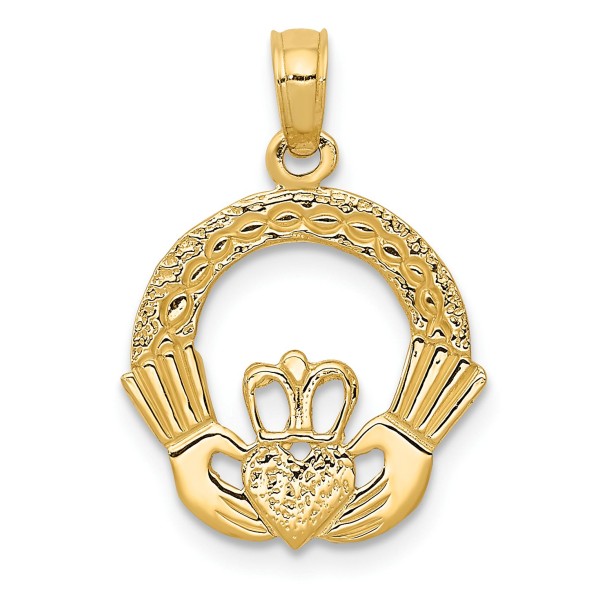 Charm Pendant in 14K Yellow Gold