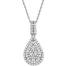 Diamond Pavé Teardrop 18