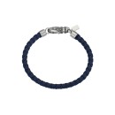 Men's Stainless Steel Leather Bracelet Men's Stainless Steel Leather Bracelet