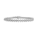 Diamond Twist Link Tennis Bracelet (1 ct. t.w.) in 10k White or 10k Yellow Gold