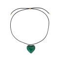 Glass Heart Necklace