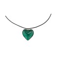 Glass Heart Necklace