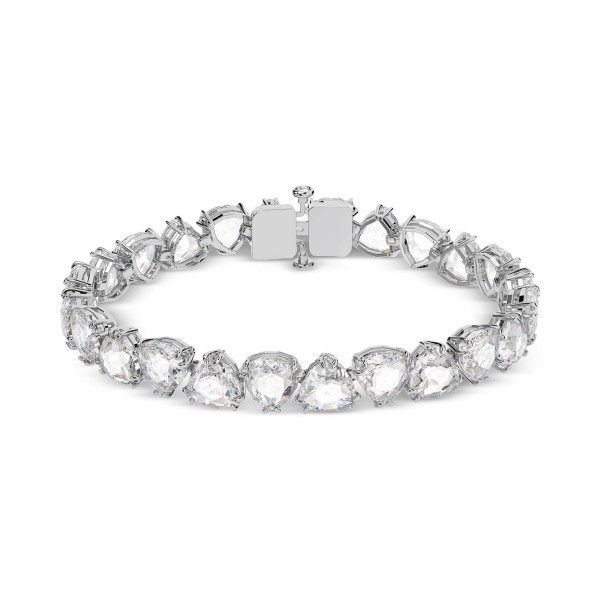 Silver-Tone Crystal Bracelet