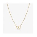 Interlocking Circles Necklace