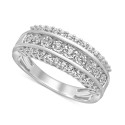 Diamond Anniversary Band (1/2 ct. t.w.) in 14k White Gold