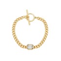 Women's Stone Link Bracelet