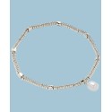 Imitation Pearl Stretch Bracelet