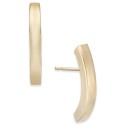 Stick Linear Crawler Earrings in 10k Gold