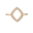 Two-Tone 5-Pc. Set Pavé Stack Rings