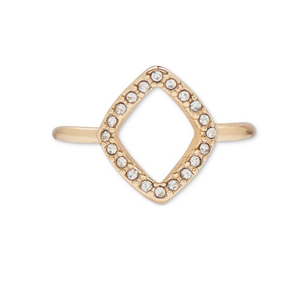 Two-Tone 5-Pc. Set Pavé Stack Rings