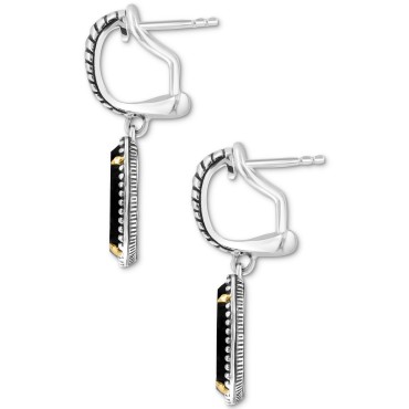 Onyx Drop Earrings in Sterling Silver Onyx Drop Earrings in Sterling Silver